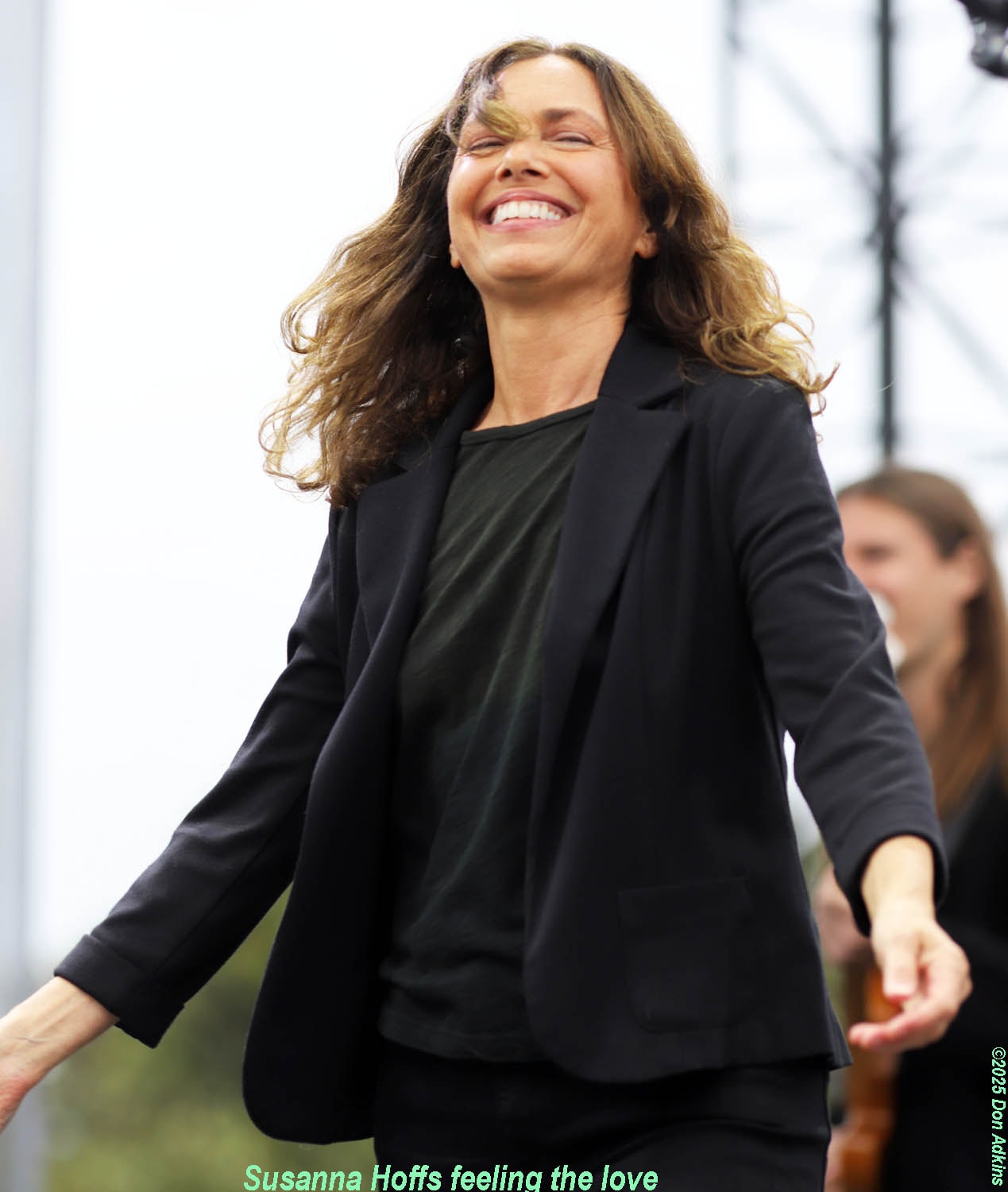 Susanna Hoffs performing live on stage